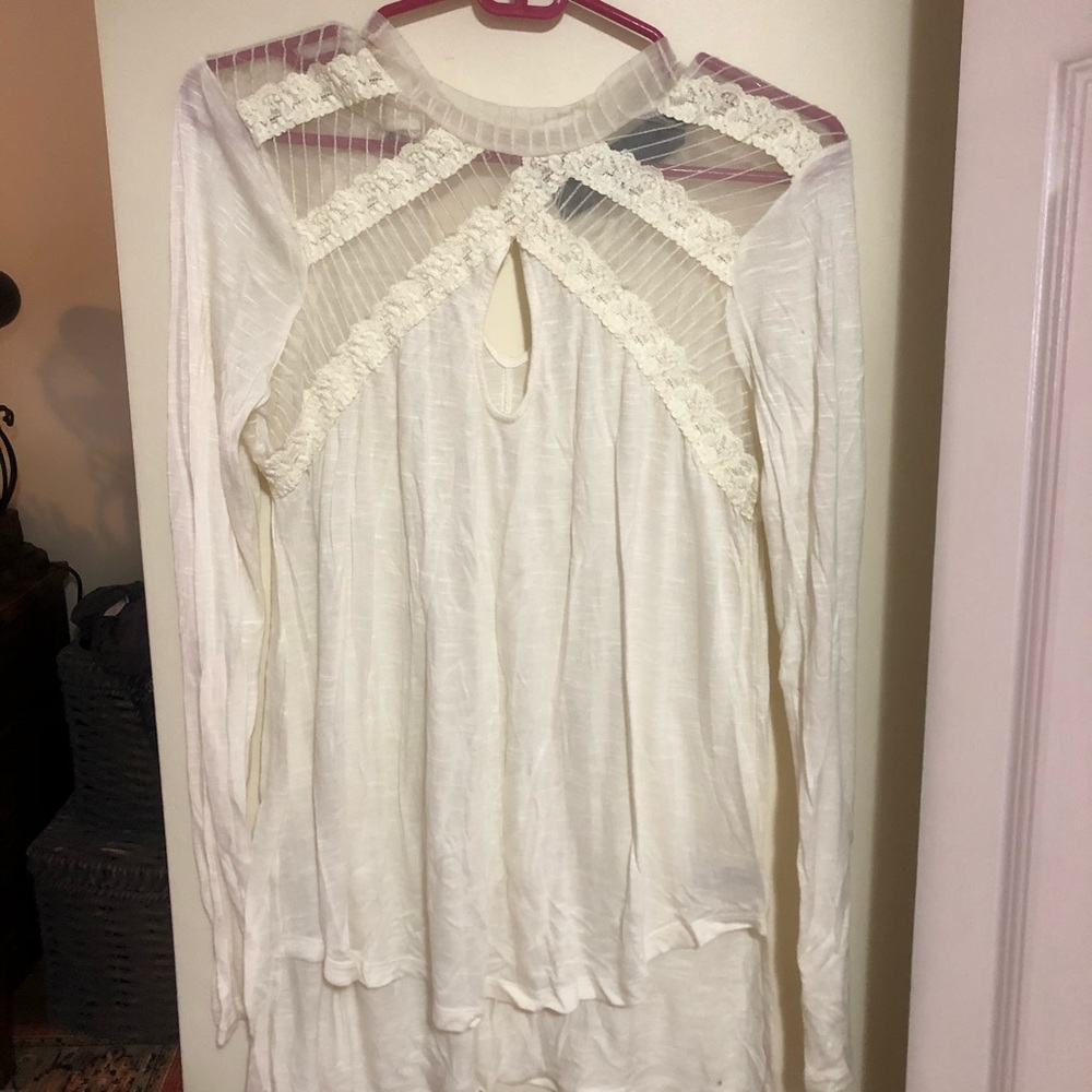 Free people long sleeve shirt